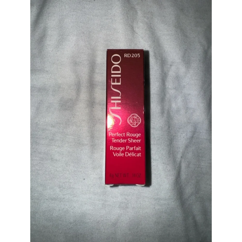 Shiseido Perfect Rouge Tender Sheer Lipstick RD205 FLORA Full Size 4 g / .14 OZ.